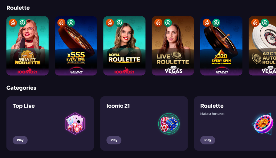 WinSpirit Live Casino